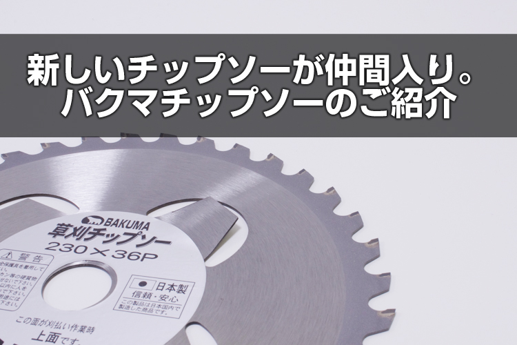 メーカー直売 農業ショップアグリジャパンホシノチップソー バクマ 刈払機用チップソー 山林王 255×40P 30枚 箱 山林 草刈用 