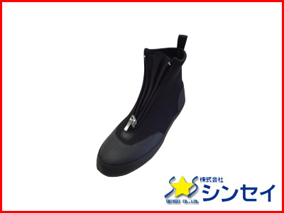 シンセイ ソフト足袋 シューズ黒M 24.5〜25.0cm