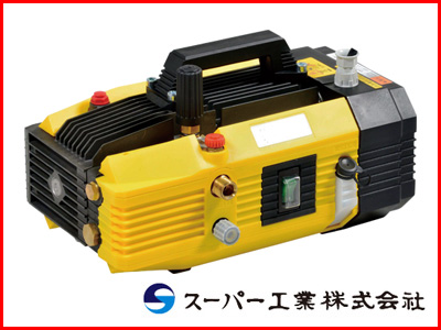 スーパー工業 高圧洗浄機 SH-0807A モーター式高圧洗浄機 【送料無料（一部地域除く）・代引不可商品】