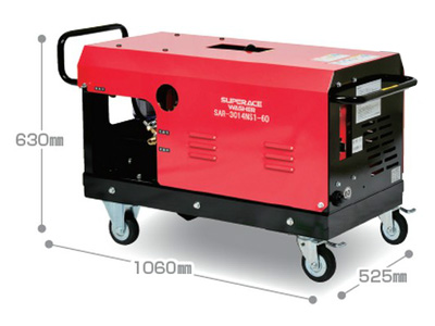 スーパー工業 高圧洗浄機 SAR-3018NS2-50 モーター式高圧洗浄機 【送料無料（一部地域除く）・代引不可商品】