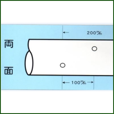 タイレン 潅水チューブ 青 0.2×50×100 灌水 かん水 潅水資材 アグリズ